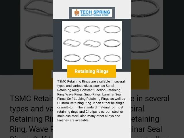 Wave Spring | TECH SPRING MANUFACTURING CORP. | Taiwantrade