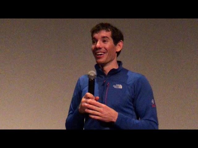 FREE SOLO w/free solo climber Alex Honnold & moderator Christy Lemire