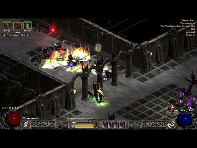 PD2 S10 Min Damage Kicksin T3 Map Demo (Citadel: Fortified + 24%  Max Life)