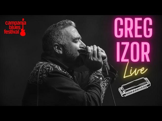 Greg Izor - Texas Harmonica live - Campania Blues festival 2021