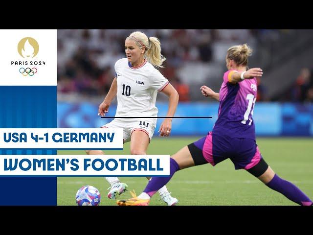 Back-to-back Wins for USA  | Women’s football group stage ️ | Paris 2024 highlights