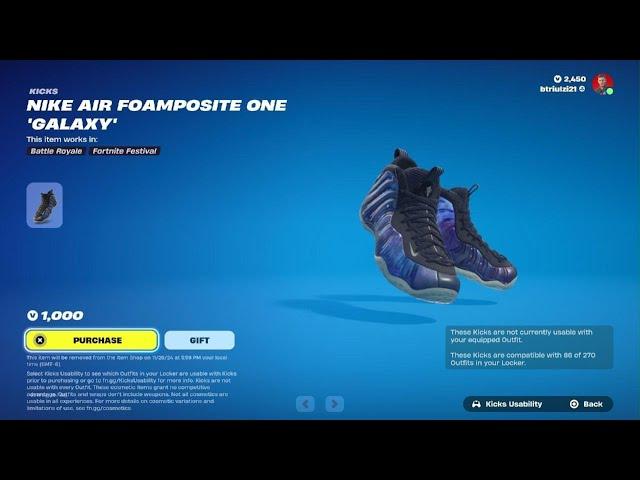 *NEW* KICKS ITEM SHOP FORNITE Fortnite Item Shop November 21 2024