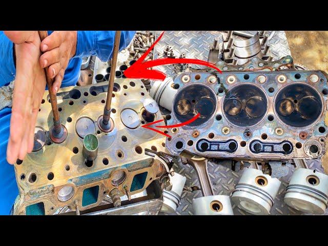 The entire engine was rebuilt by hand Part 2 | amazing technology #1