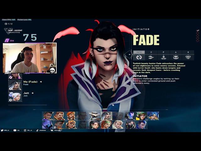 MVP! GAMBIT NATS PRO FADE VALORANT RANKED GAMEPLAY [Full Match VOD]