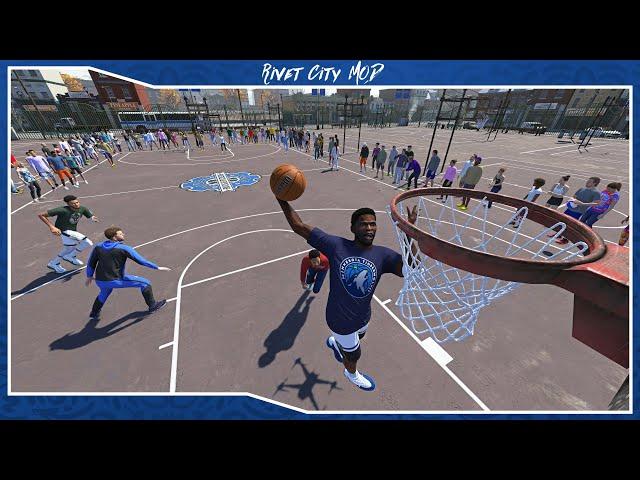 NBA 2K25 PC Mod - 2K15 Rivet City Blacktop Mod - 4K 60 FPS