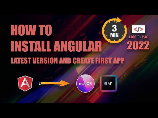 How to install Angular latest version on MacBook 2022 macOS #howtoinstallangular 100% working