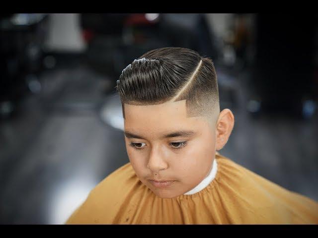 COMBOVER | MID FADE | BARBER TUTORIAL