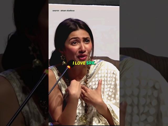  Pakistani Actress Reacts on SRK  #srk #mahirakhan