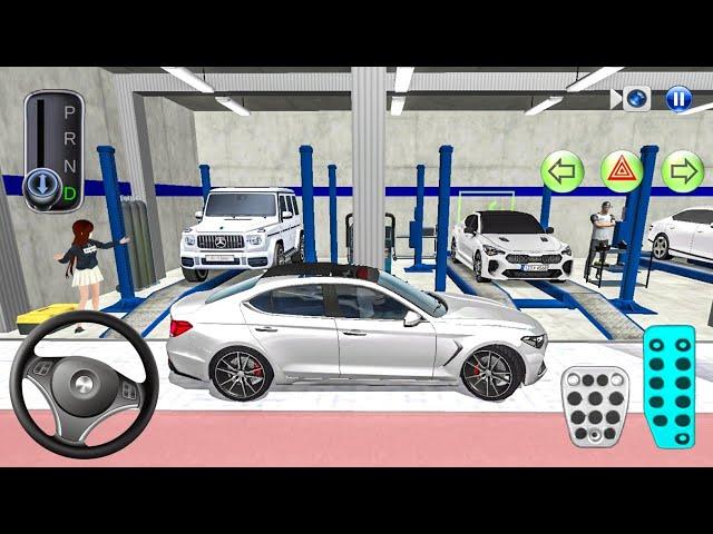 New Mercedes Sunroof car Funny Driver in Auto Repairing - 3D Driving Class Simulation - Android game