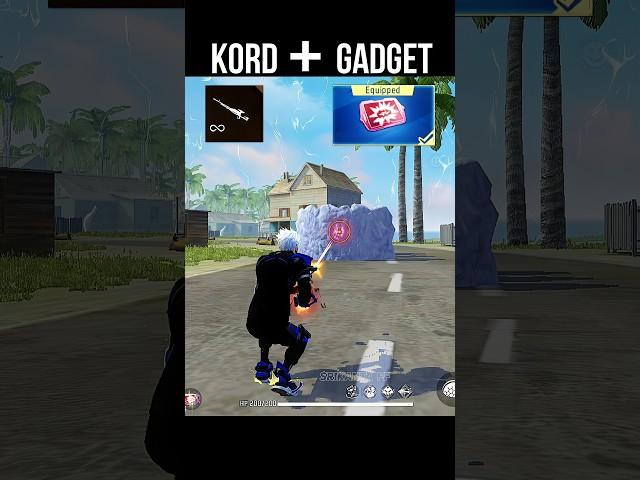 Kord + Gadget  M249 X VS Kord - Best Weapon Combination | Fast Gloo Wall Destroy #srikantaff