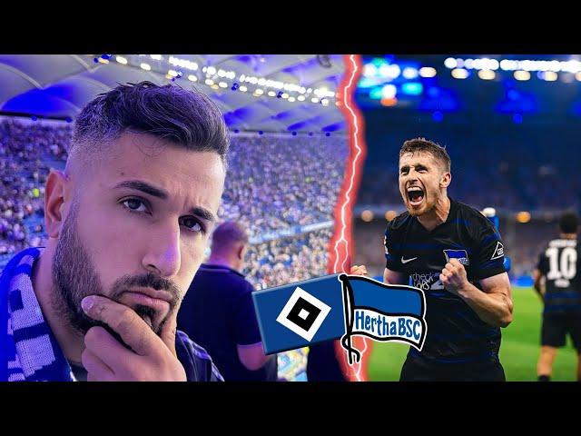 SPÄTER HSV SCHOCK! Hertha holt Punkt im Volkspark! Hamburger SV vs. Hertha BSC Stadionvlog