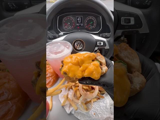 Wendy’s with extra cheese for the soul ‍ #asmr #food #mukbang