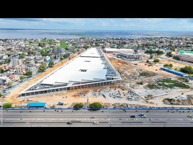 Les chantiers du pôle commercial du stade GMK et du Palais des sports évoluent à grands pas