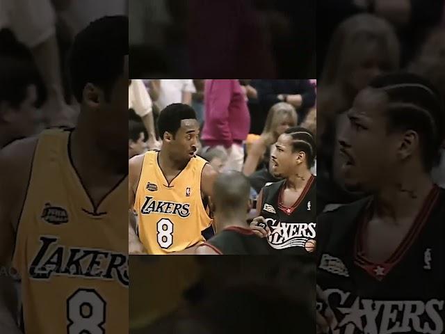 Kobe & Iverson TRASH TALKING  #shorts