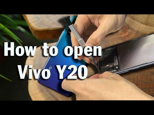 How to open Vivo Y20 - how to open vivo y20 back cover