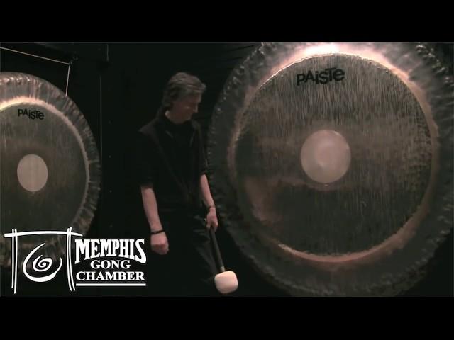 80" Paiste Symphonic Gong Unboxing at Memphis Gong Chamber