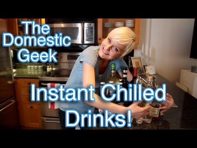 The Domestic Geek: Instant Chilled Drinks