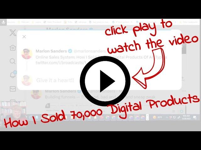 The Best Online Sales System: How I Sold 70000 Digital Products In A Year