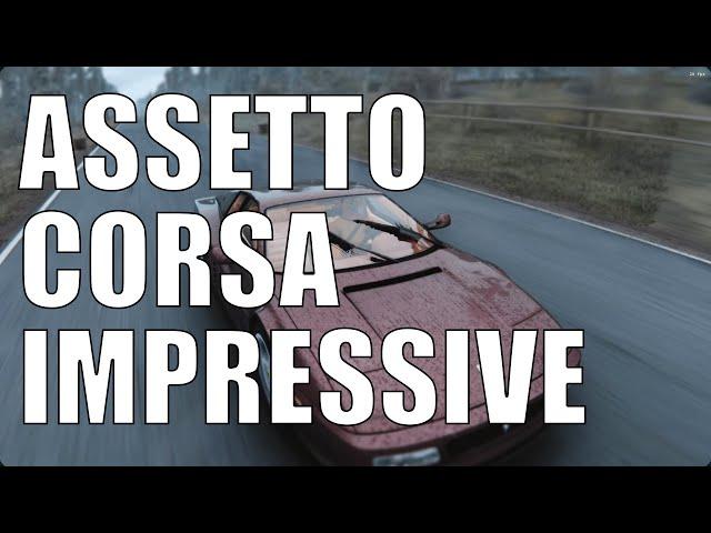 RESHADE RTGI on FELDBERGRING, from clear ️ to rain ️ & night/mist  - ASSETTO CORSA // Gameplay