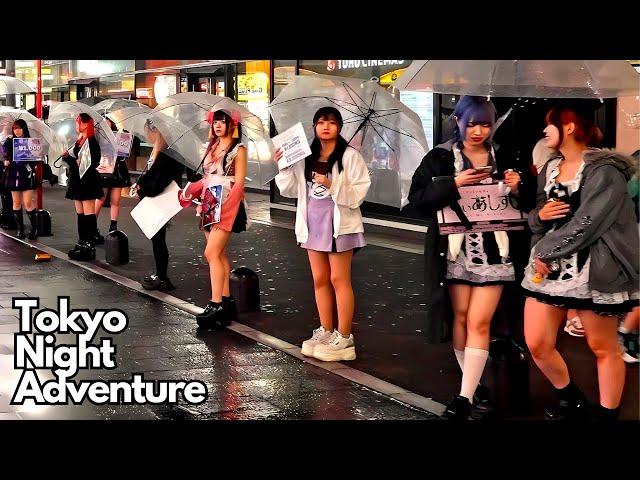 Tokyo's Top Adult Alleys Exposed on a Rainy Night!