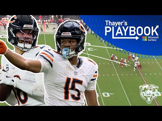 Rome Odunze's 104-yard performance | Thayer's Playbook | Chicago Bears