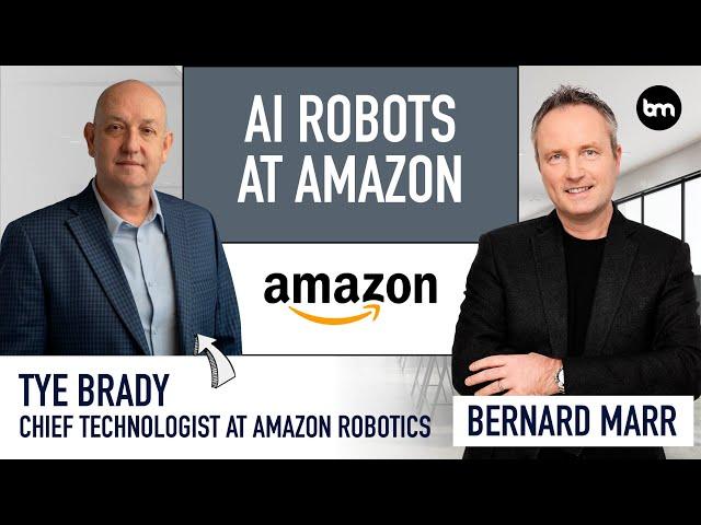 The Amazing Ways Amazon Is Using AI Robots