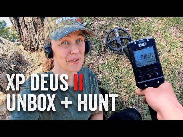 XP DEUS II Metal Detector Unboxing + First Hunt!