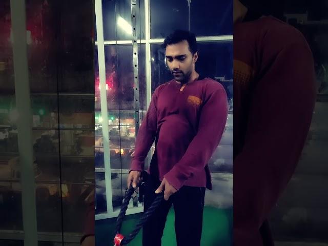 Cable rope shrugs #jaunpur #freak #workout #fitox #sholderworkout #workout