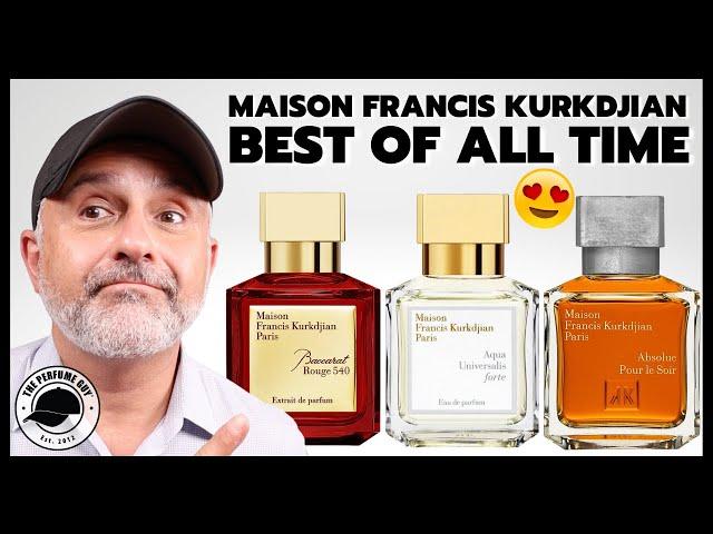 Maison Francis Kurkdjian: 12 BEST OF ALL TIME | Favorite MFK Perfumes Of All Time