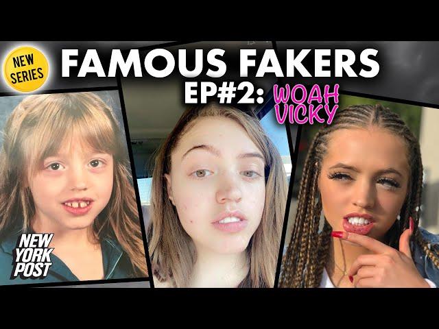 Woah Vicky pretended to be black for TikTok clicks | Famous Fakers