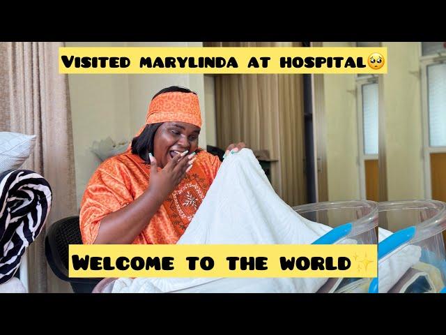 Visiting Marylinda At Hospital After Her Delivery️Finally Meeting Baby Tyse️