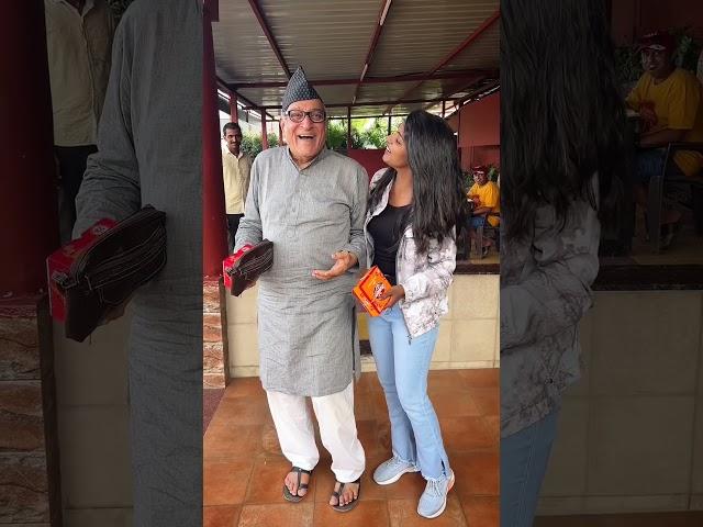 Great Bhet  #madhuripawar #mohanagashe #greatperson #greatactor #greatbhet