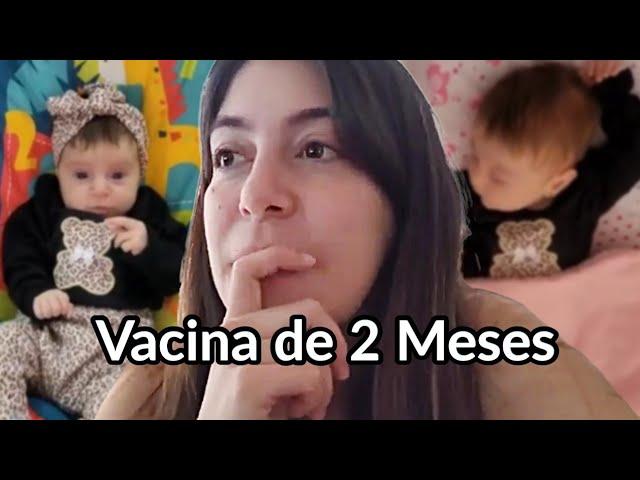 VACINA DE 2 MESES Vlog Mariely Abreu