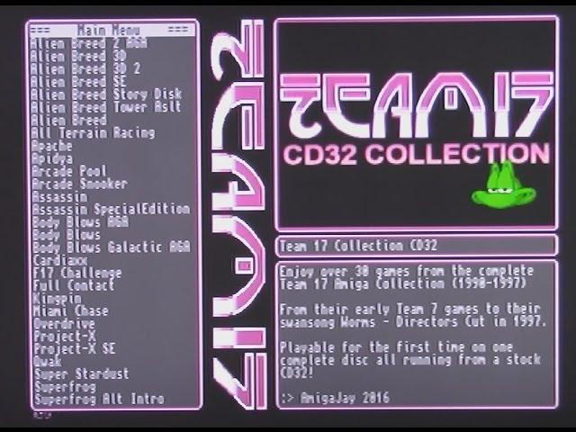 Team17 Collection - Amiga CD32