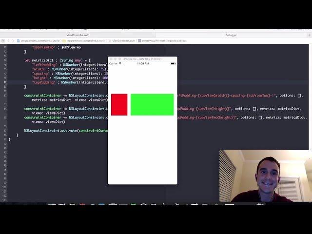 iOS Programmatic Autolayout Tutorial