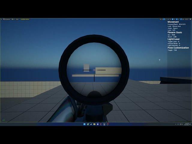 Unreal Engine Shooter Framework: New Scope Shader