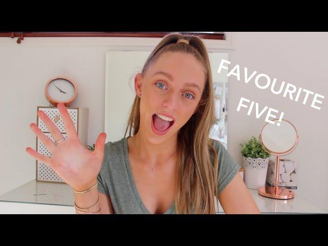 October Favourite Five | Ellie Kate