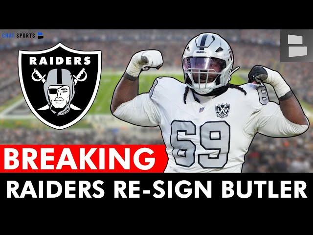 Raiders Re-Sign DT Adam Butler Before 2025 NFL Free Agency - Raiders News & Instant Reaction