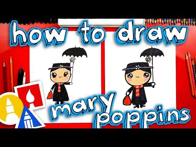 How To Draw Disney's Mary Poppins