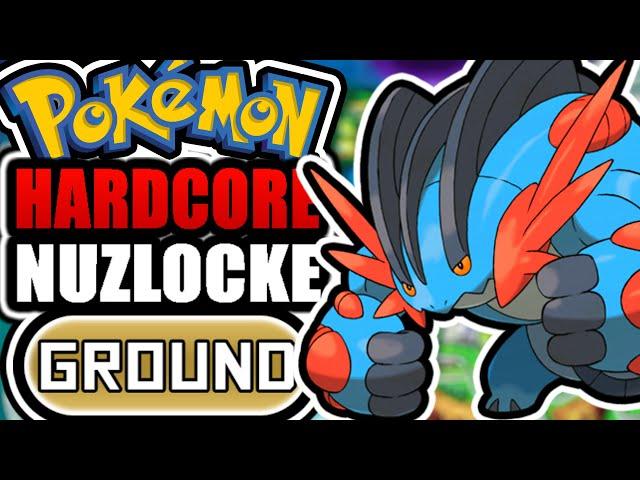 Pokémon Omega Ruby Hardcore Nuzlocke - Ground Type Pokémon Only! (No items, No overleveling)