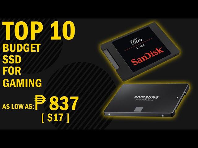 TOP 10: BUDGET SSD FOR GAMING #Shorts