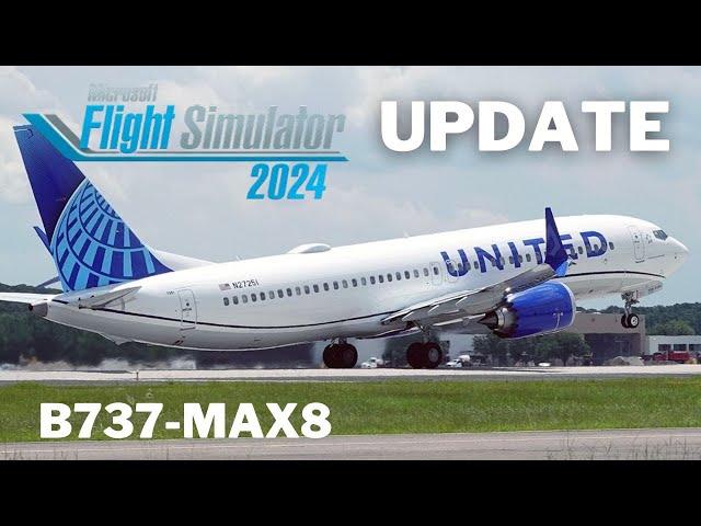 *NEW Update* Microsoft Flight simulator 2024  | B737 MAX 8 | KSFO - KSAN