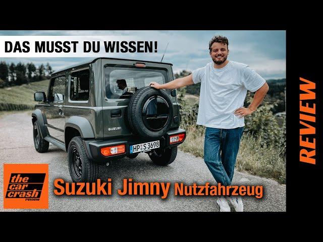 Suzuki Jimny Nutzfahrzeug (2021): Das MUSST du WISSEN! Fahrbericht | Review | Test: On/Offroad | 4x4