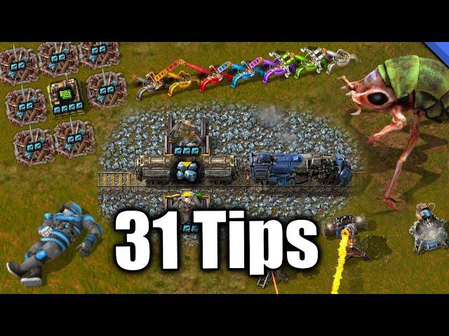 Another 31 Extremely Quick Factorio Tips | Season 2 Marathon