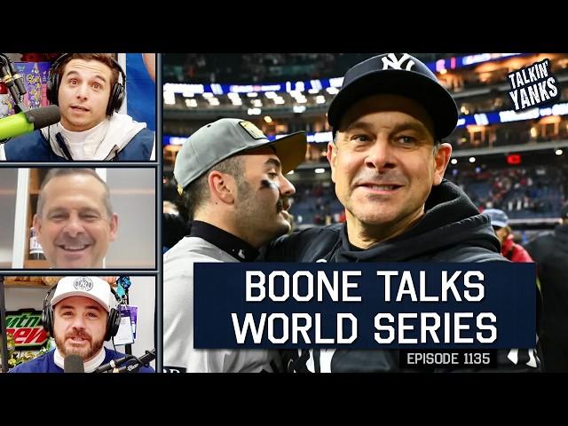 Aaron Boone Talks Yankees vs. Dodgers World Series | 1135