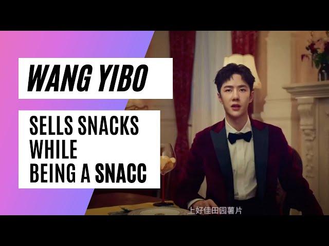 Wang Yibo sells snacks while being a SNACC! [ENG SUB] Yibo's new ad 王一博广告