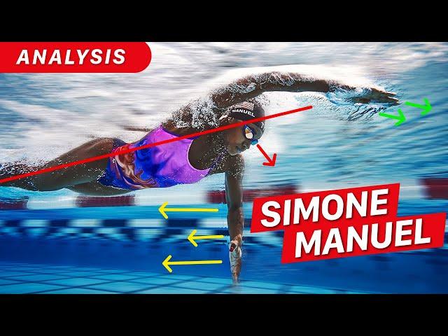 Simone Manuel Freestyle Stroke Analysis