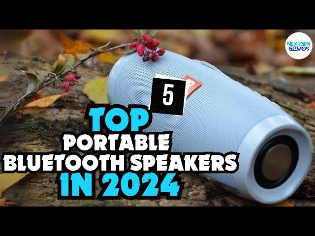 Top 5 Portable Bluetooth Speakers 2024- Watch This Before You Buy