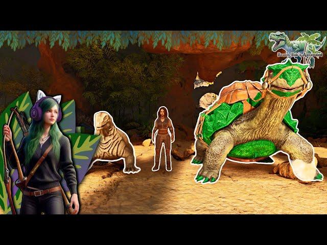 Surrounded By Large Carnivores!  | Ark Survival Ascended The Center #arksurvivalascended #playark