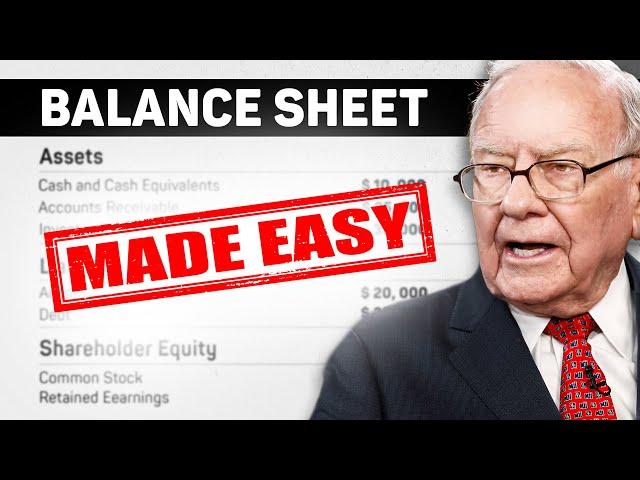 How Warren Buffett Analyzes a Balance Sheet in Seconds